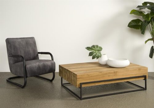 Salontafel Massa Teak 135 x 87 cm - Afbeelding 2
