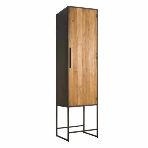 Opbergkast Felino Teakhout 60 x 220 cm (rechts)