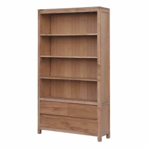 Boekenkast Corona Teak 210 x 120 cm