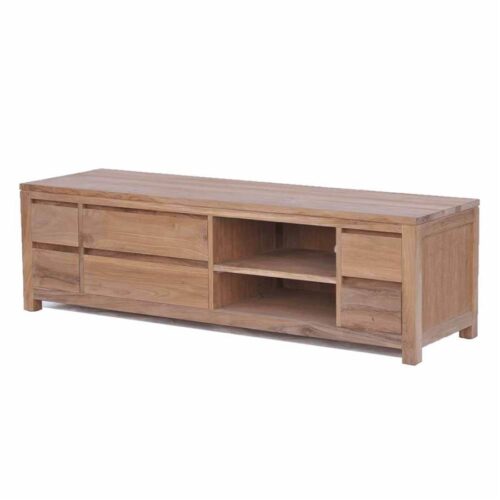 TV-meubel Corona Teak met 6 laden 170 cm