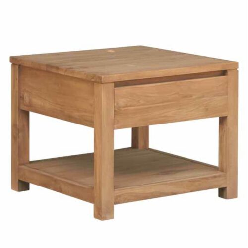 Bijzettafel Corona Teak 60 x 60 cm