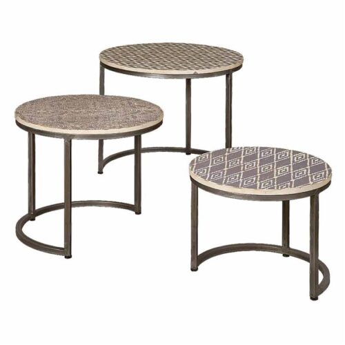 Bijzettafel Renew set van 3 stuks - Afbeelding 2