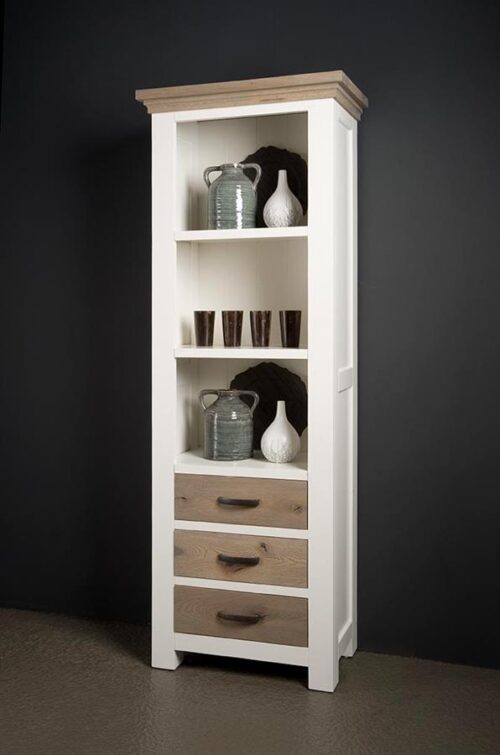 Boekenkast Parma 70 x 195 cm - Wit - Afbeelding 4