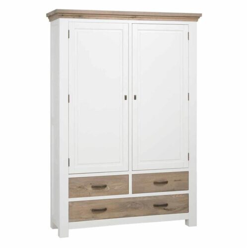 Opbergkast Parma 140 x 200 cm - Wit - Afbeelding 3