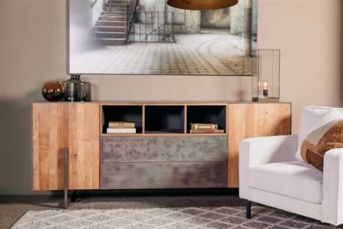 Dressoir Ora Gerecycled Teakhout 222 cm - Afbeelding 3