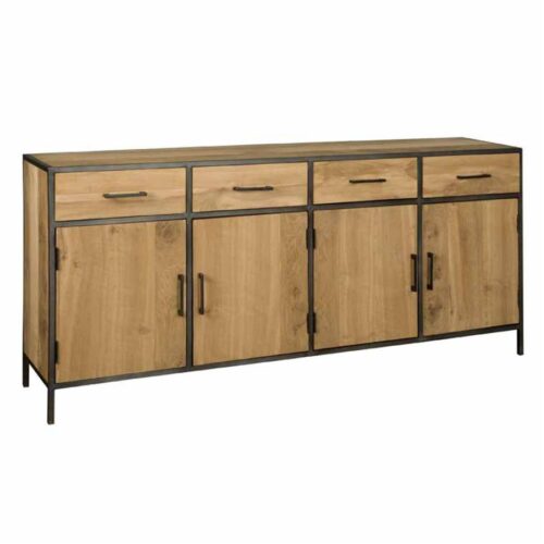Dressoir Luna Eiken - 200 cm
