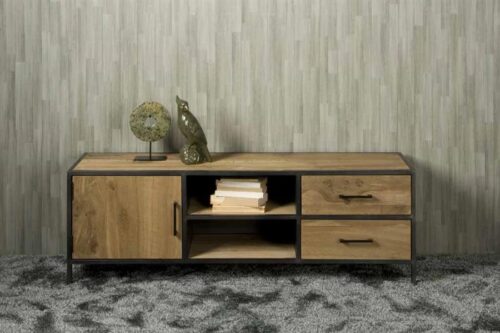 TV-meubel Luna Eikenhout - 160 cm - Afbeelding 2