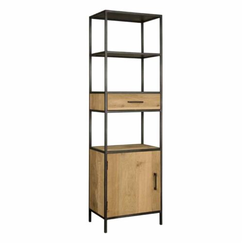 Wandkast Luna Eiken 200 x 60 cm (links)