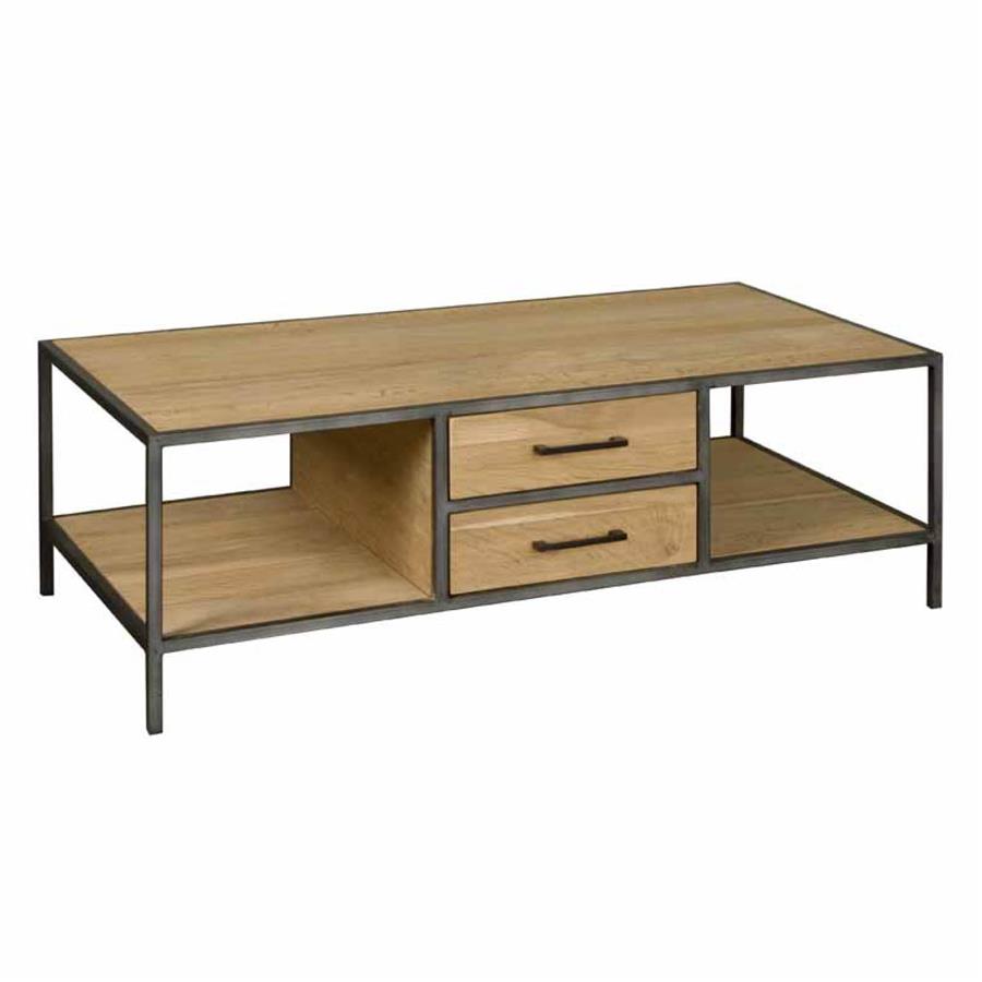 Salontafel Luna Eiken 135 x 75 cm