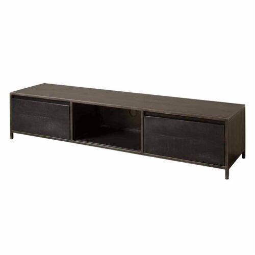 TV-meubel Paterno Zwart - 180 cm