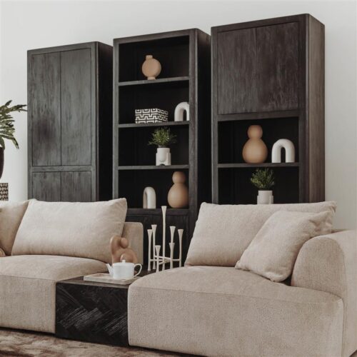 Salontafel Ziano Zwart 100 x 52 cm - Afbeelding 2