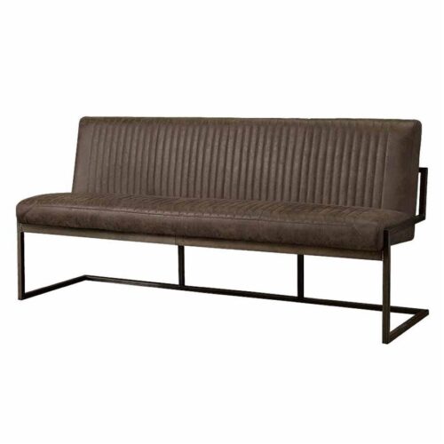 Eetkamerbank Ferro 185 cm - Donkerbruin