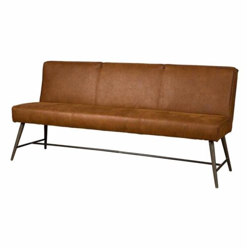 Eetkamerbank Belmonte 185 cm - Cognac