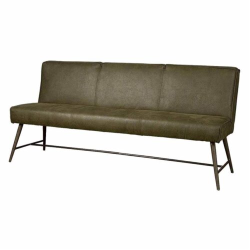 Eetkamerbank Belmonte 155 cm - Groen - Afbeelding 4