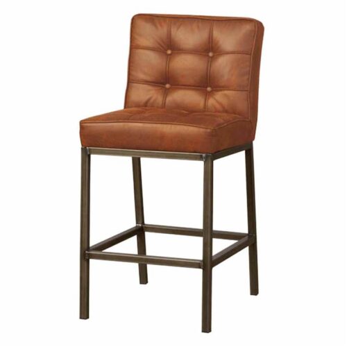 Barkruk Vasco - Cognac (zithoogte 67 cm) - Afbeelding 2