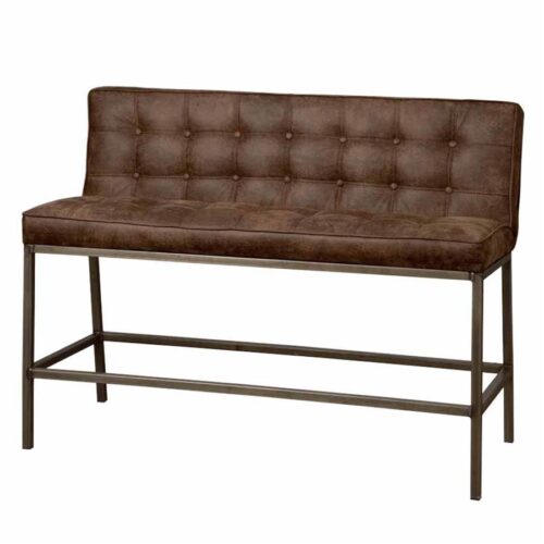 Barbank Vasco 130 cm Bruin (zithoogte 67 cm) - Afbeelding 2