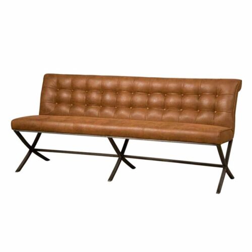 Barbank Barcelona 185 cm - Cognac - Afbeelding 2