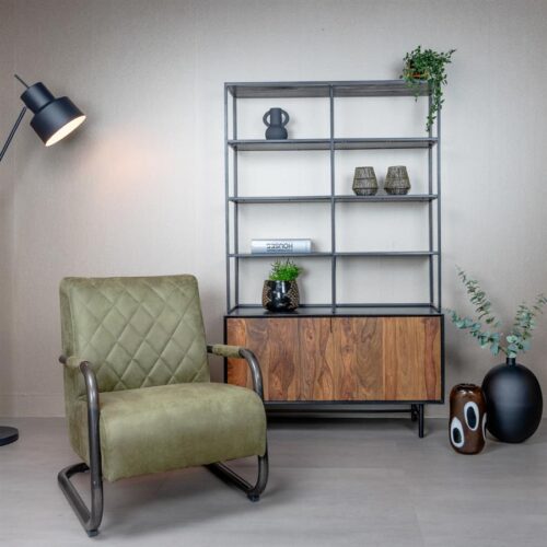 Fauteuil Civo PU - Groen - Afbeelding 3