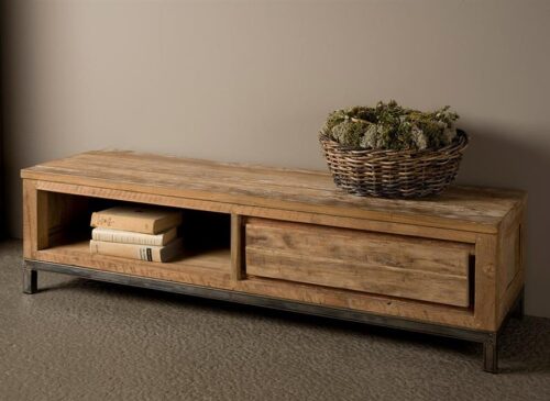 Industrieel TV-meubel Venetië 140 cm - Afbeelding 2