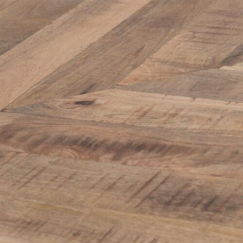 Eettafel Silvi Deens ovaal Mangohout Naturel - 180cm - Afbeelding 2