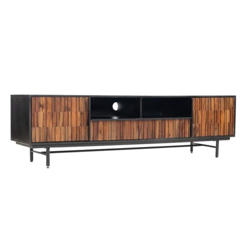 TV-meubel Dimaro Sheesham- en mangohout 175 cm