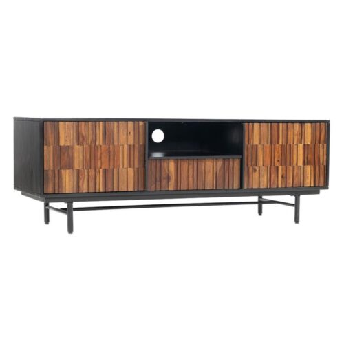 TV-meubel Dimaro Sheesham- en mangohout 145 cm