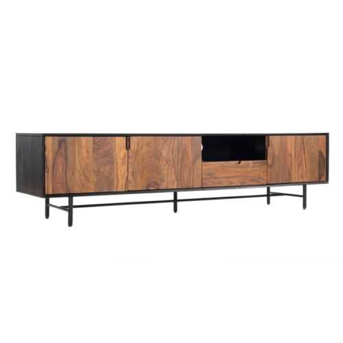 TV-meubel Taviano Sheesham- en mangohout 200 cm