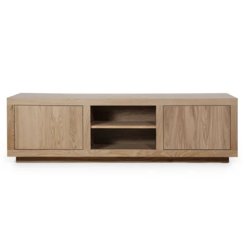 TV-meubel Helsinki Eikenhout 160 cm - Lichtbruin - Afbeelding 2