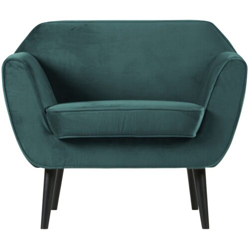 Fauteuil Rocco Velvet - Teal - Afbeelding 5