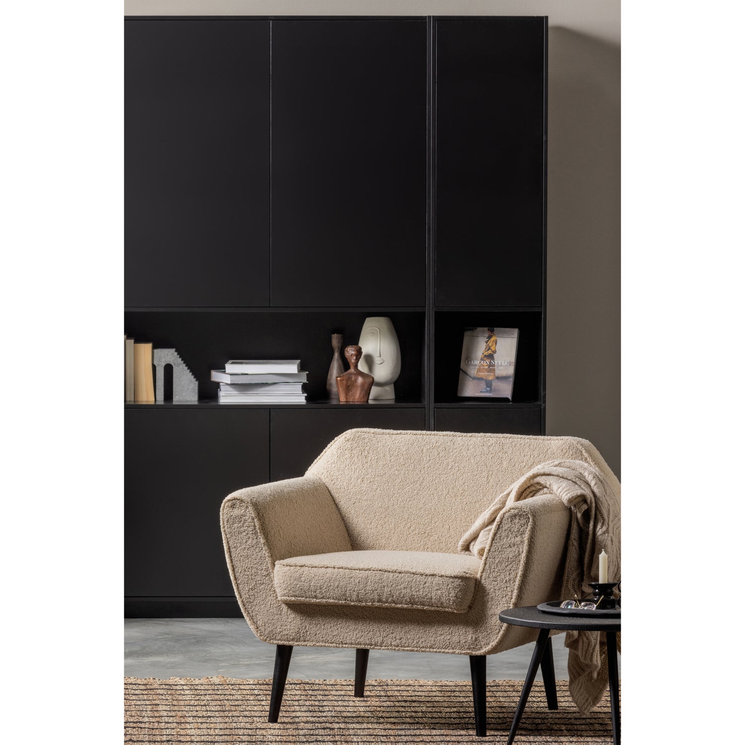 Fauteuil Rocco Teddy - Sand - Afbeelding 2