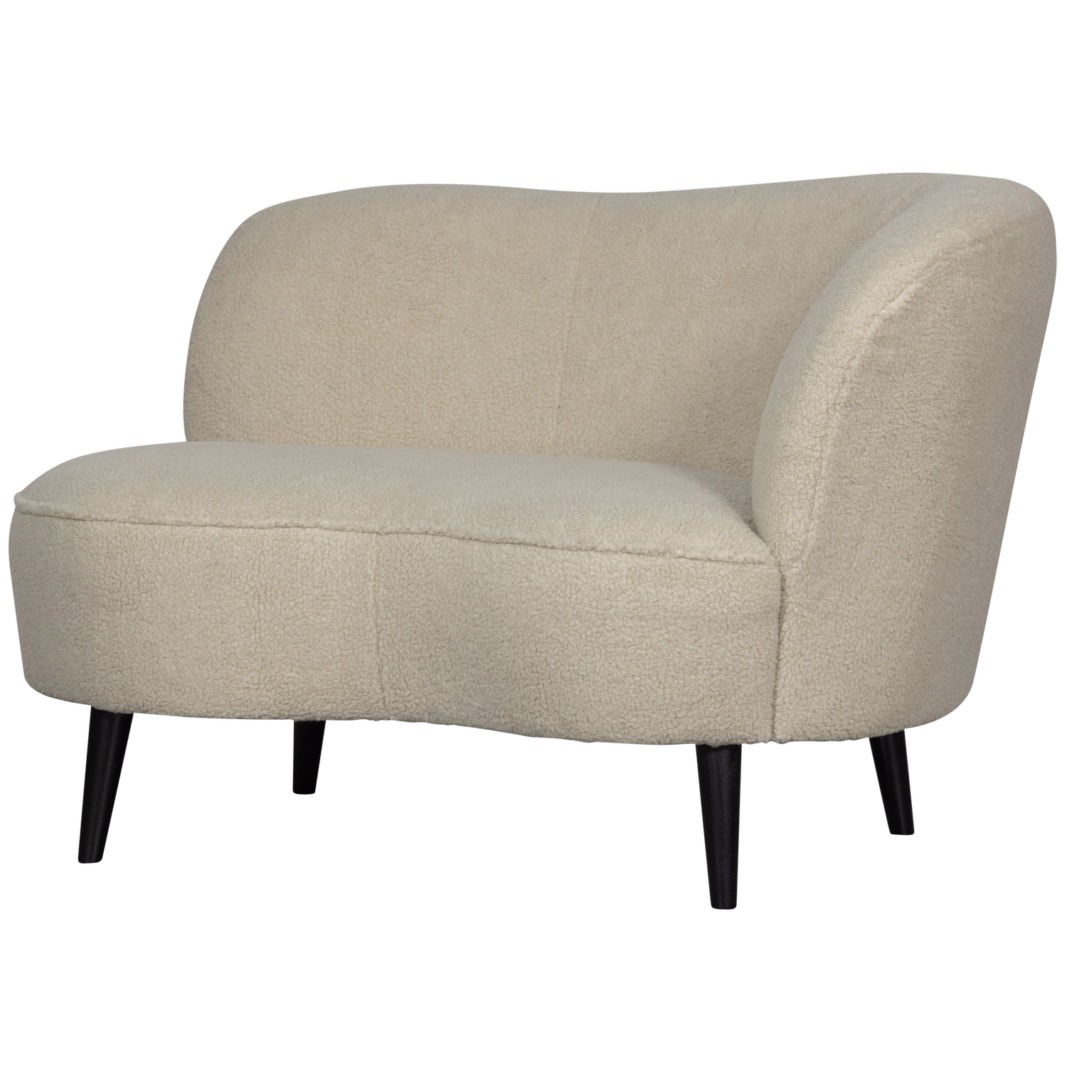 Lounge Fauteuil Sara Teddy - Off White (rechts)