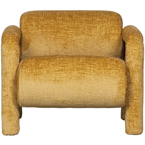 Fauteuil Lenny Structure Velvet - Goud - Afbeelding 11