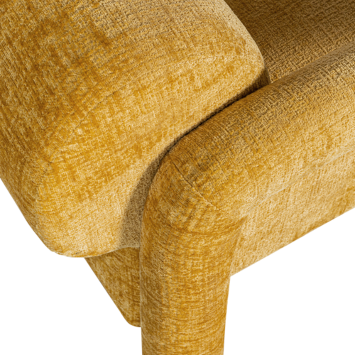 Fauteuil Lenny Structure Velvet - Goud - Afbeelding 7