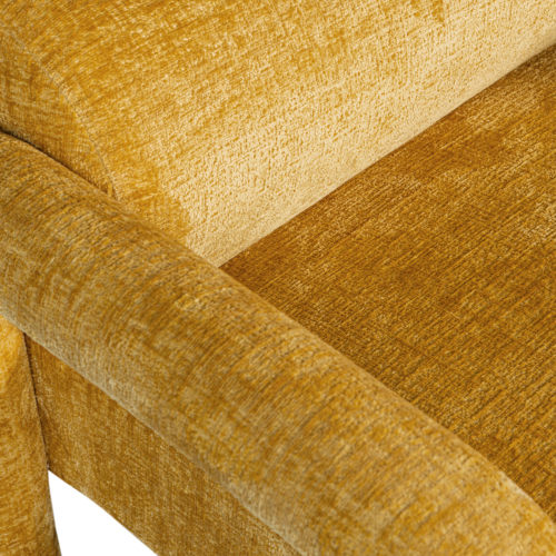 Fauteuil Lenny Structure Velvet - Goud - Afbeelding 8