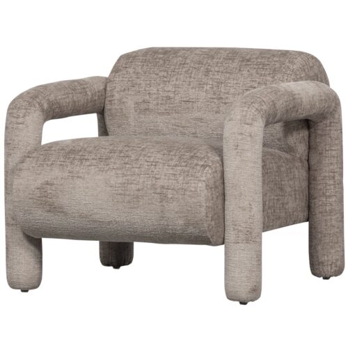 Fauteuil Lenny Structure Velvet - Zand