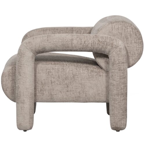 Fauteuil Lenny Structure Velvet - Zand - Afbeelding 5