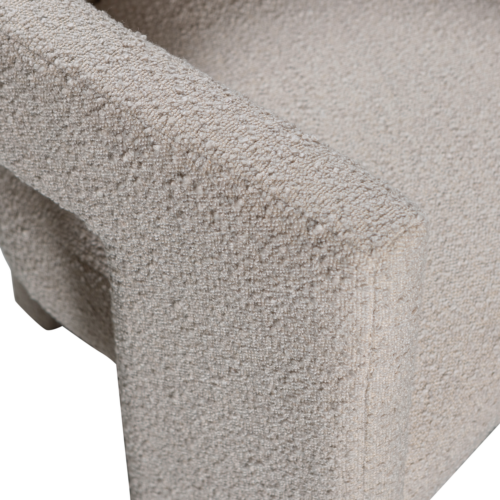 Fauteuil Tiwa Bouclé - Beige - Afbeelding 7