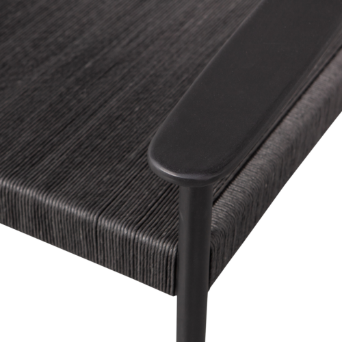 Fauteuil Lael Mangohout - Zwart - Afbeelding 6