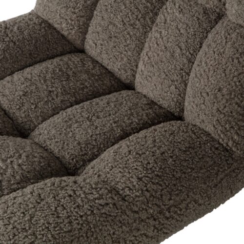 Draaifauteuil Job Teddy - Groen - Afbeelding 8