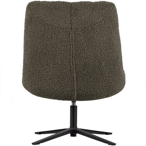 Draaifauteuil Job Teddy - Groen - Afbeelding 6