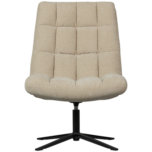Draaifauteuil Job Bouclé - Zand - Afbeelding 8