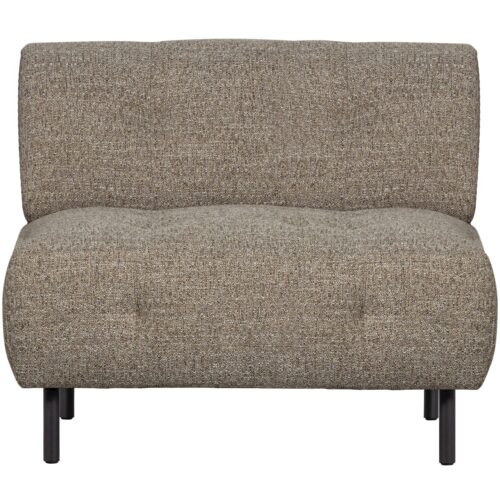 Fauteuil Lloyd Grof Geweven - Bruin