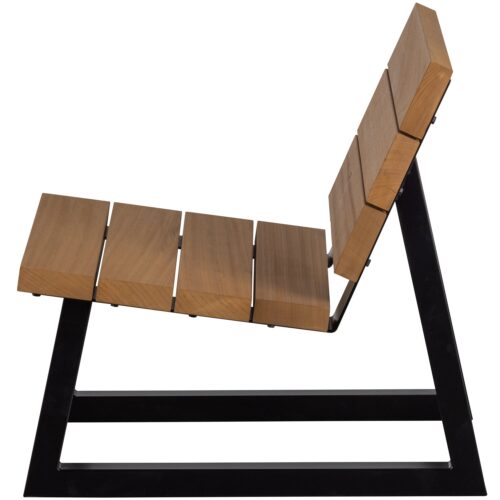 Tuin Fauteuil Banco Hout en Metaal - Afbeelding 5