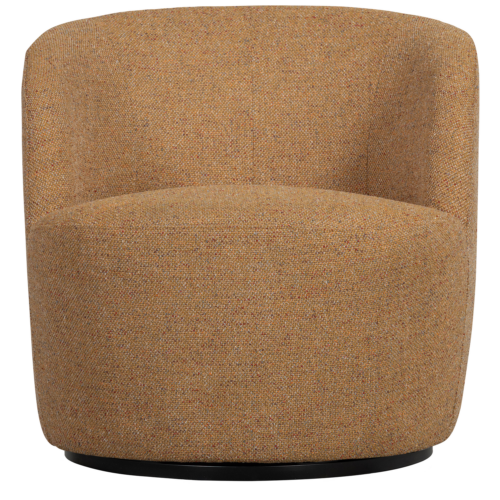 Draaifauteuil Serra Geweven - Curry - Afbeelding 9