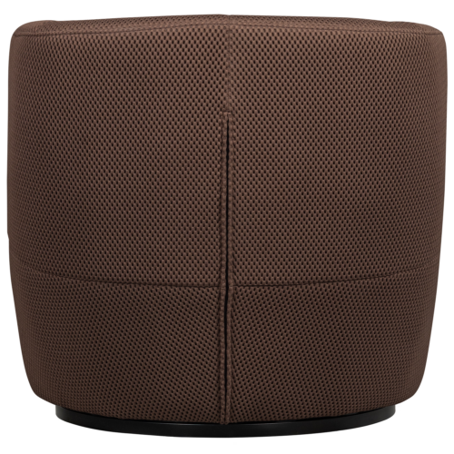 Draaifauteuil Serra Geweven - Espresso - Afbeelding 6