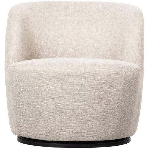 Draaifauteuil Serra Geweven - Off White - Afbeelding 9