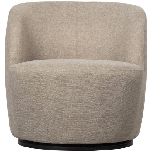 Draaifauteuil Serra Geweven - Zand - Afbeelding 9