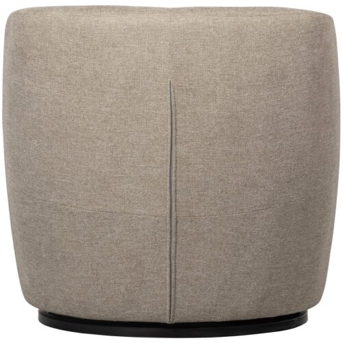 Draaifauteuil Serra Geweven - Zand - Afbeelding 6