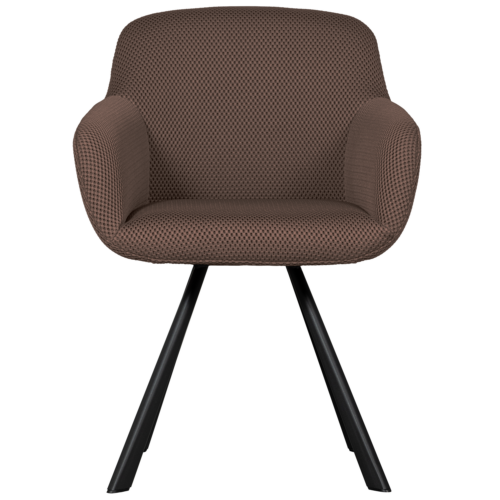 Eetkamerstoel Juno Mesh - Espresso - Afbeelding 9