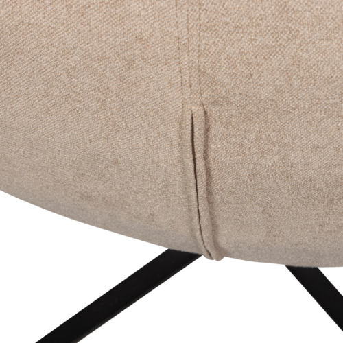 Draaifauteuil Maudi - Naturel - Afbeelding 6